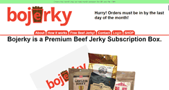 Desktop Screenshot of bojerky.com