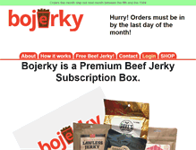 Tablet Screenshot of bojerky.com